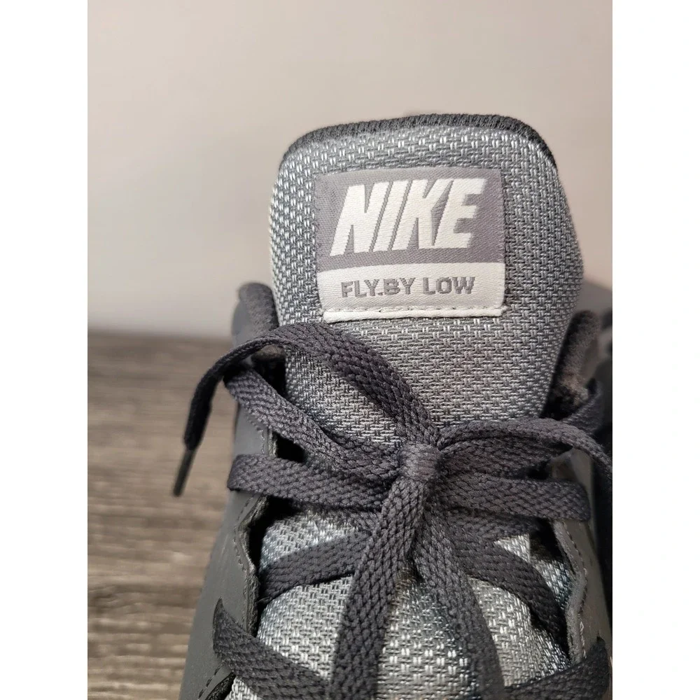 Nike Fly.By Low Dark Grey Black Basketball Shoes 908973-003 Mens Size 10 / UK 9